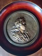 Medaillonsculptuur Ancheval 19e eeuw Namen te identificeren, Antiek en Kunst, Antiek | Brons en Koper, Ophalen of Verzenden, Koper