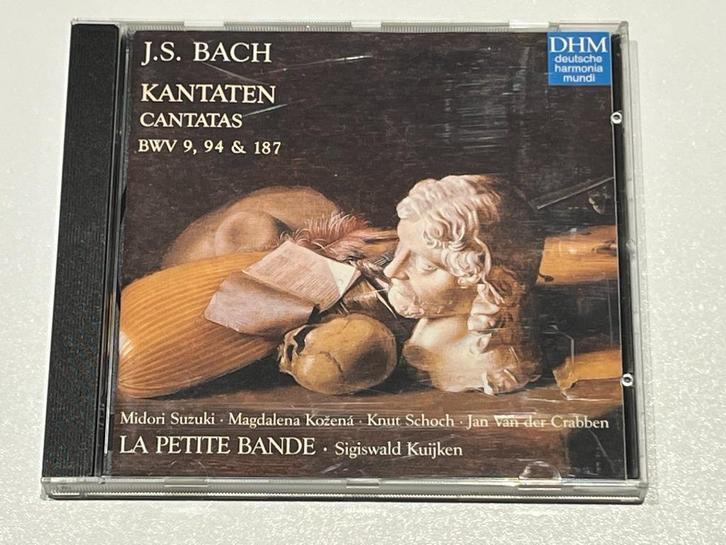 J.S. Bach – Kantanten / Cantatas BWV 9, 94 & 187, Cd's en Dvd's, Cd's | Klassiek, Gebruikt, Ophalen of Verzenden