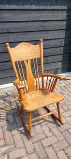 Originele houten Meeuwis schommelstoel, Ophalen