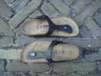 Gratis verzenden nieuwe zwarte gizeh birkenstocks mt 36, Kleding | Dames, Slippers, Birkenstock 36, Verzenden, Zwart