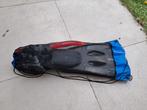 Zwemvliezen,duikbril,snorkel, Watersport en Boten, Snorkelen, Ophalen, Gebruikt, Snorkel