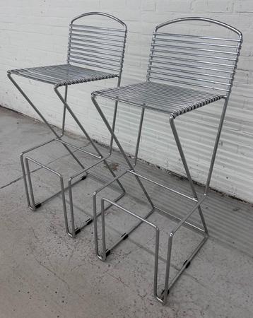2 vintage stapelbare Till Behrens barkrukken beschikbaar voor biedingen