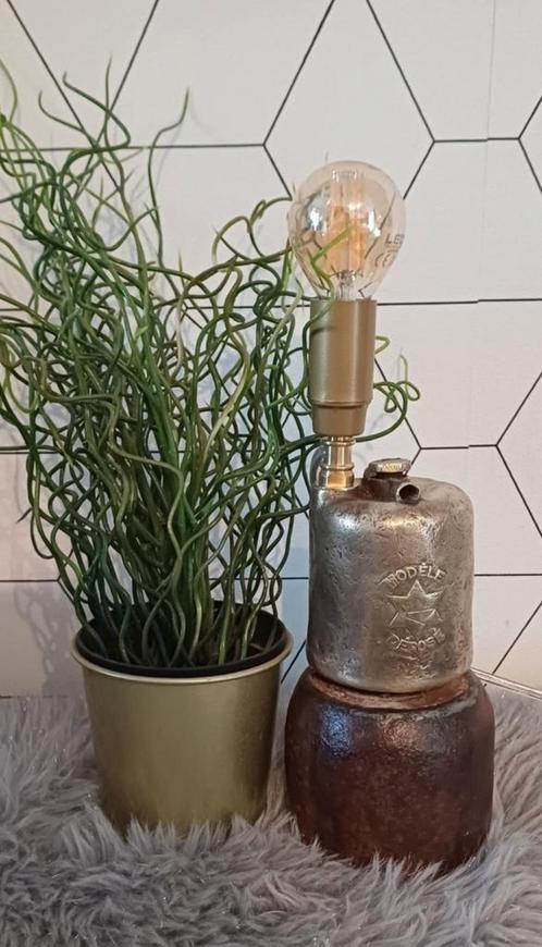 Steampunk mijnwerkers lamp, Huis en Inrichting, Woonaccessoires | Overige, Nieuw, Ophalen of Verzenden