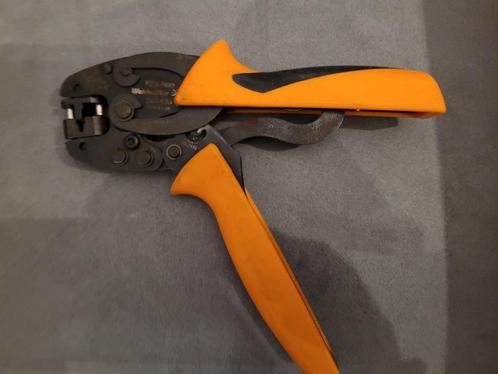 Krimptang Adereindhulzen Weidmüller PZ 6 ROTO 9014350000, Doe-het-zelf en Bouw, Elektriciteit en Kabels, Gebruikt, Overige typen