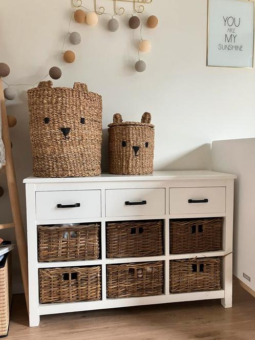 Lage kast, Huis en Inrichting, Kasten | Dressoirs, Gebruikt, 50 tot 100 cm, 25 tot 50 cm, Overige houtsoorten, Ophalen
