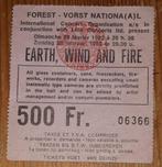 Earth, Wind and Fire concertticket Vorst Nationaal 1982, Collections, Musique, Artistes & Célébrités, Autres types, Utilisé, Enlèvement ou Envoi