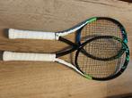 Tennisracket 2x - 2 seizoenen gebruikt - onbesnaard, Sport en Fitness, Tennis, Gebruikt, Ophalen of Verzenden, Racket, L2