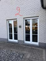 PVC Ramen Schüco - dubbele beglazing, Doe-het-zelf en Bouw, Glas en Ramen, Ophalen, Gevelraam of Ruit, Gebruikt, 160 cm of meer