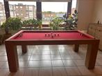 Toppenbiljart eik, Sport en Fitness, Biljarten en Poolen, Ophalen, Gebruikt, Biljarttafel