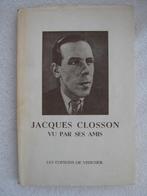 Rideau de Bruxelles Jacques Closson - EO 1948 tir. lim. déd., Gelezen, Ophalen of Verzenden