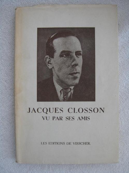 Rideau de Bruxelles Jacques Closson - EO 1948 tir. lim. déd., Boeken, Geschiedenis | Nationaal, Gelezen, Ophalen of Verzenden
