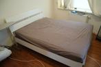 Ikea bed met matras en hoeslaken, 160 cm, Deux personnes, Bois, Enlèvement