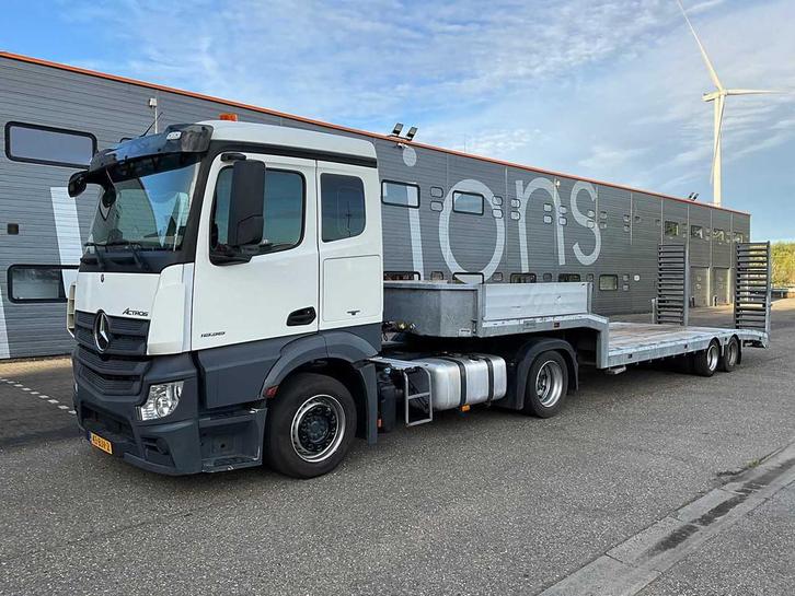 2018 Mercedes-Benz Actros 1836 EURO6 Vrachtwagen Met Veldhui, Auto's, Vrachtwagens, Bedrijf, Mercedes-Benz, Overige brandstoffen