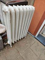 Radiateur en fonte avec gravure fleural, Enlèvement, Utilisé, Radiateur