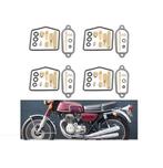 4x Pakkingset Honda CB350F Deluxe Revisieset, Motoren, Verzenden, Nieuw