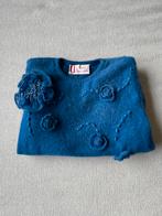 Vintage gebreid vest met bloemen – exclusief boetiekstuk, Kleding | Dames, Ophalen of Verzenden