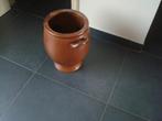 aardewerk smoutpot (vetpot/boterpot), Ophalen