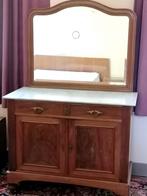 Kast/commode met spiegel, Antiek en Kunst, Antiek | Meubels | Kasten, Ophalen