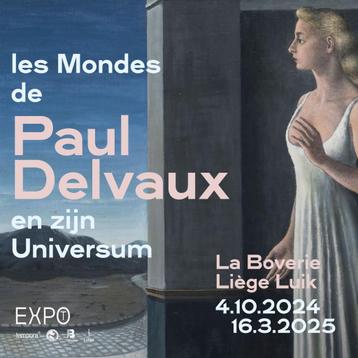 E-tickets Expo Les Mondes de Paul Delvaux - La Boverie beschikbaar voor biedingen