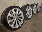Vw Golf Caddy velgen 225/45/18, Auto-onderdelen, Banden en Velgen, 18 inch, Gebruikt, Ophalen of Verzenden, Band(en)