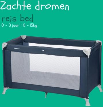 Dreambee - baby/peuter reisbedje inklapbaar - blauw beschikbaar voor biedingen