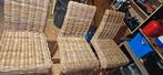 6 HOGE rieten stoelen, Huis en Inrichting, Ophalen, Gebruikt