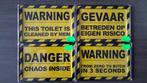 Lot / partij metalen bordjes ( NIEUW ), Ophalen of Verzenden, Nieuw