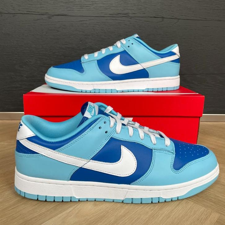 Nike Dunk Low Retro QS Argon maat 41 NIEUW, Kleding | Heren, Schoenen, Sneakers, Verzenden