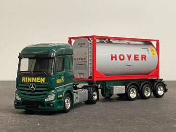 Herpa MB Actros RINNEN - HOYER 1/87 beschikbaar voor biedingen
