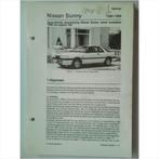 Nissan Sunny Vraagbaak losbladig 1986 #1 Nederlands, Boeken, Auto's | Boeken, Gelezen, Nissan, Ophalen of Verzenden