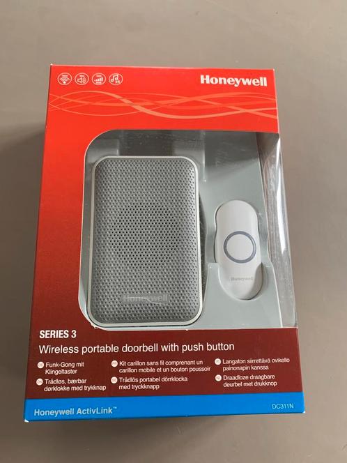 draadloze draagbare deurbel Honeywell, Huis en Inrichting, Deurbellen, Nieuw, Draadloos, Ophalen of Verzenden