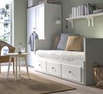 Ikea bed, Huis en Inrichting, Slaapkamer | Bedden, Gebruikt, Wit, Ophalen, Twijfelaar