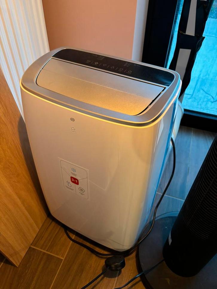 Mobiele Airco Essentiel-B ECM7B2 R290 - nauwelijks gebruikt!, Electroménager, Climatiseurs, Comme neuf, Climatiseur mobile, Télécommande