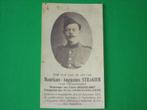 WO1 Groot Oorlogsinvalied 1889 SNAESKERKE +1932 OUDENBURG, Verzamelen, Bidprentjes en Rouwkaarten, Ophalen of Verzenden, Bidprentje