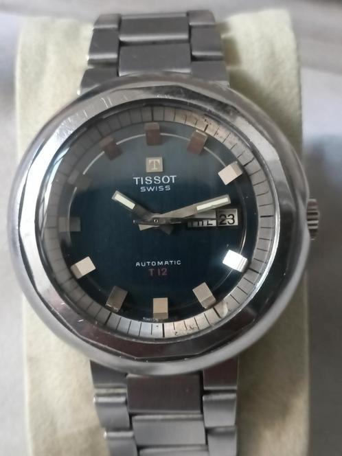 Tissot automatique t12 ., Bijoux, Sacs & Beauté, Montres | Hommes, Comme neuf, Enlèvement ou Envoi