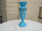 ancien vase opaline bleu, Antiquités & Art, Enlèvement ou Envoi