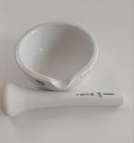 KPM vijzel en stamper( hoogwaardig porselein), Enlèvement ou Envoi, Utilisé, Porcelaine