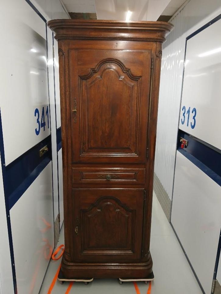 Robuuste vol eiken hal kast, Huis en Inrichting, Kasten | Kleerkasten, Zo goed als nieuw, 150 tot 200 cm, 50 tot 100 cm, 25 tot 50 cm