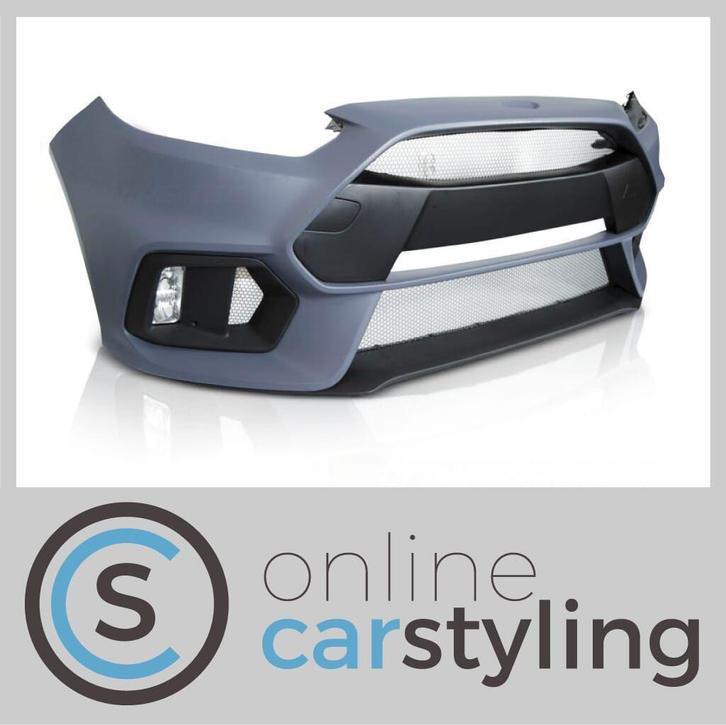 Voorbumper Ford Focus MK3 RS Style, Auto-onderdelen, Carrosserie, Bumper, Ford, Voor, Nieuw, Ophalen of Verzenden