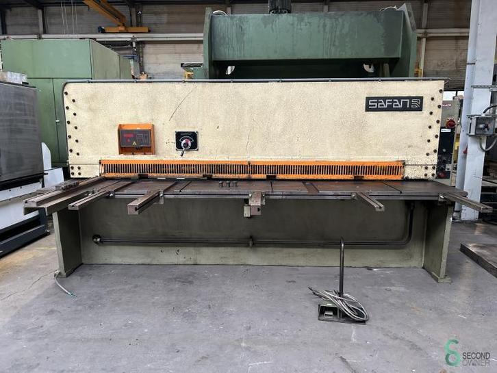 Plaatscharen Safan HVS 310 13/16 1990, Zakelijke goederen, Machines en Bouw | Metaalbewerking