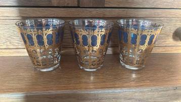 Barware met Culver Ltd Valencia-patroon uit de jaren 50 beschikbaar voor biedingen