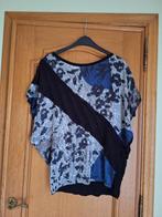 blouse ample tons noirs/bleu - Taille 40 /44, Blauw, Maat 42/44 (L), Ophalen of Verzenden, Coconuda
