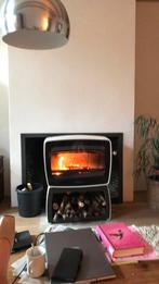 Dovre kachel 4 jaar oud + mand + hout wegens verhuis, Huis en Inrichting, Haarden, Ophalen of Verzenden, Zo goed als nieuw