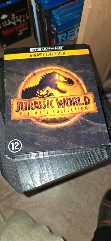 Jurassic Park alle 6 films 4k en blu ray, Cd's en Dvd's, Ophalen of Verzenden, Zo goed als nieuw