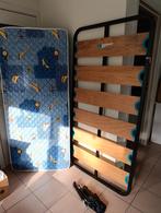 Springmatras en boxspring. 180 x 80 cm., Huis en Inrichting, Slaapkamer | Matrassen en Bedbodems, Ophalen, Gebruikt, Eenpersoons