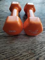 foxfit 2kg dumbbell, Sport en Fitness, Fitnessmaterialen, Ophalen, Zo goed als nieuw, Armen, Dumbbell
