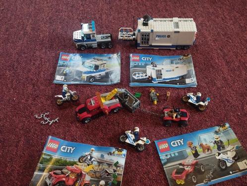 Lego City 60139 Politie mobiele commando truck (+ extra's), Kinderen en Baby's, Speelgoed | Duplo en Lego, Zo goed als nieuw, Lego