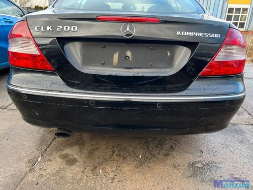 MERCEDES CLK W209 coupe Zwart C197 achterbumper 2002-2010, Auto-onderdelen, Carrosserie, Bumper, Mercedes-Benz, Gebruikt