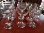 Wijn glazen 6 stuk, Verzamelen, Glas en Drinkglazen, Ophalen of Verzenden, Zo goed als nieuw, Overige typen