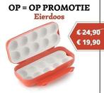 Nieuwe eierdoos van tupperware, Enlèvement ou Envoi, Neuf